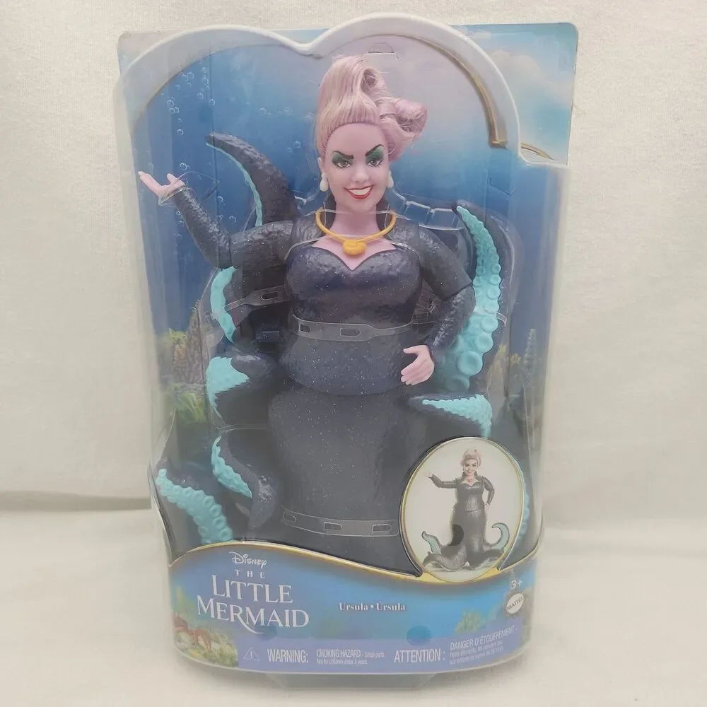 Doll Mattel Disney The Little Mermaid Ursula Fashion Poseable Accessory 12